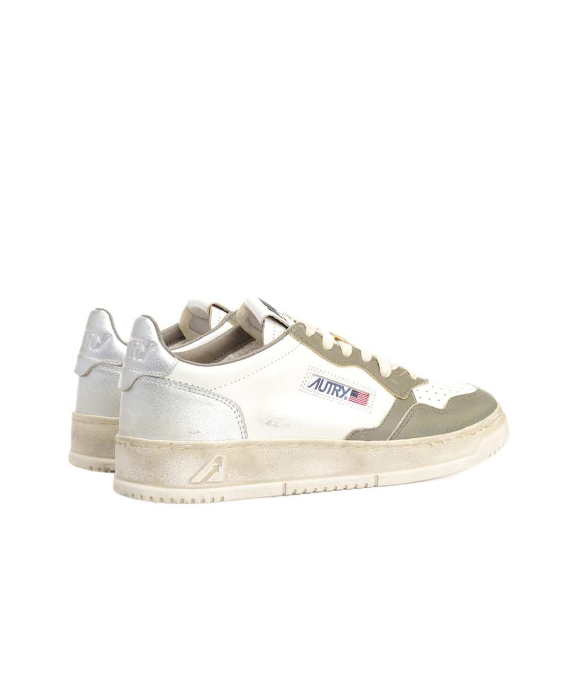 Autry Round Head Low-cut Casual Shoes In Nude