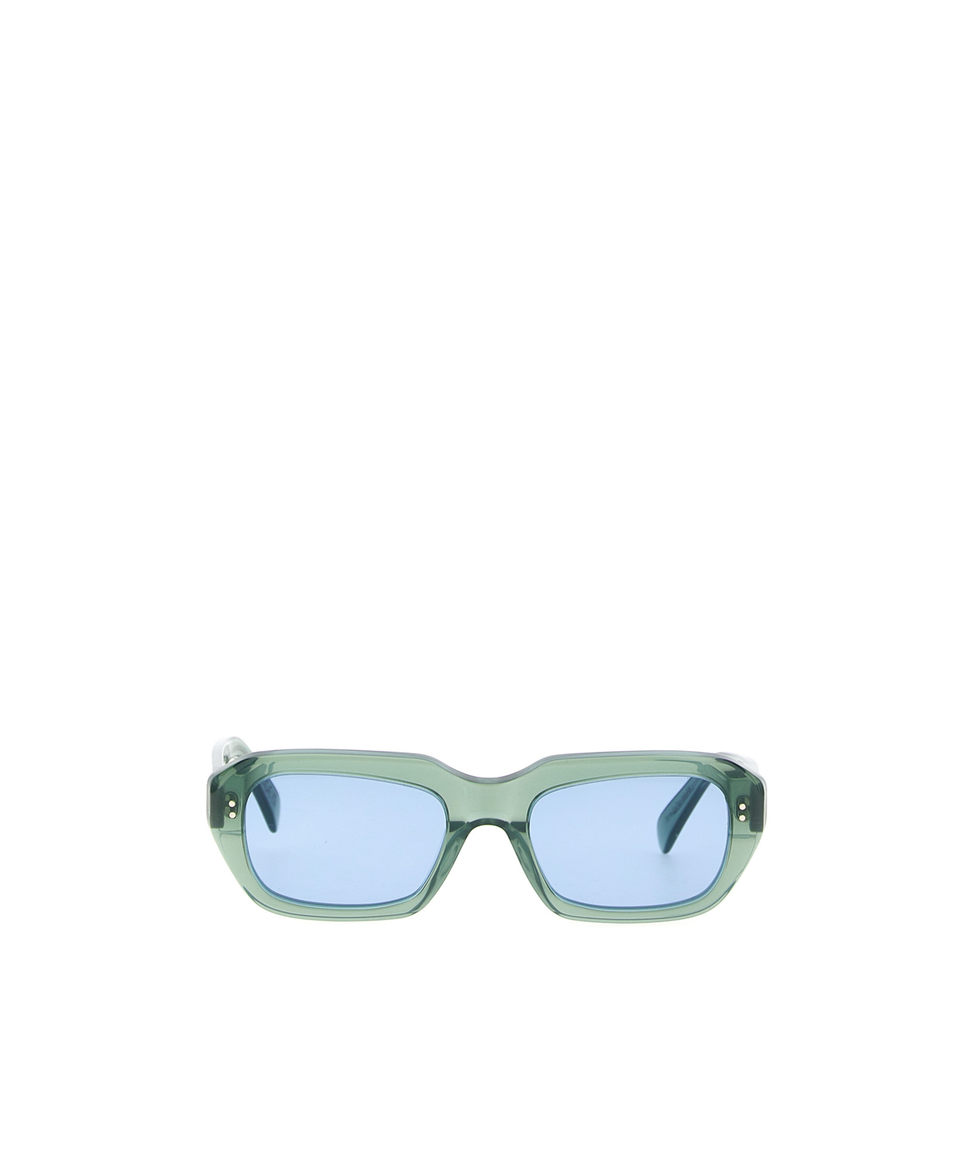 Retrosuperfuture Miles Rectangle Frame Sunglasses In Green