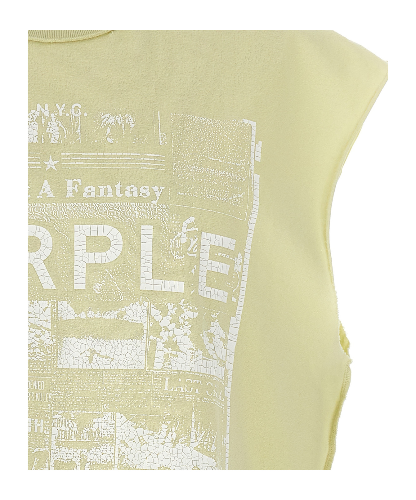 PURPLE BRAND TEXTURED T-SHIRT