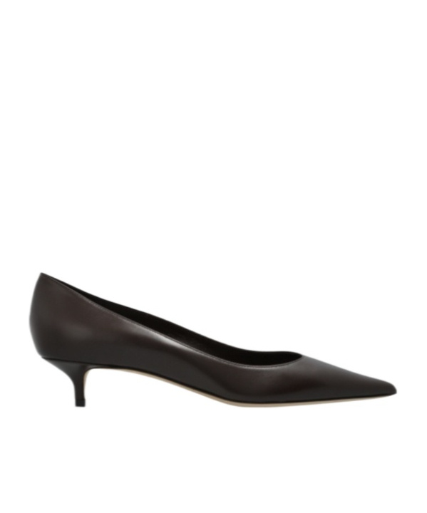Jimmy Choo Amelia Pointed-toe Pumps In Brown