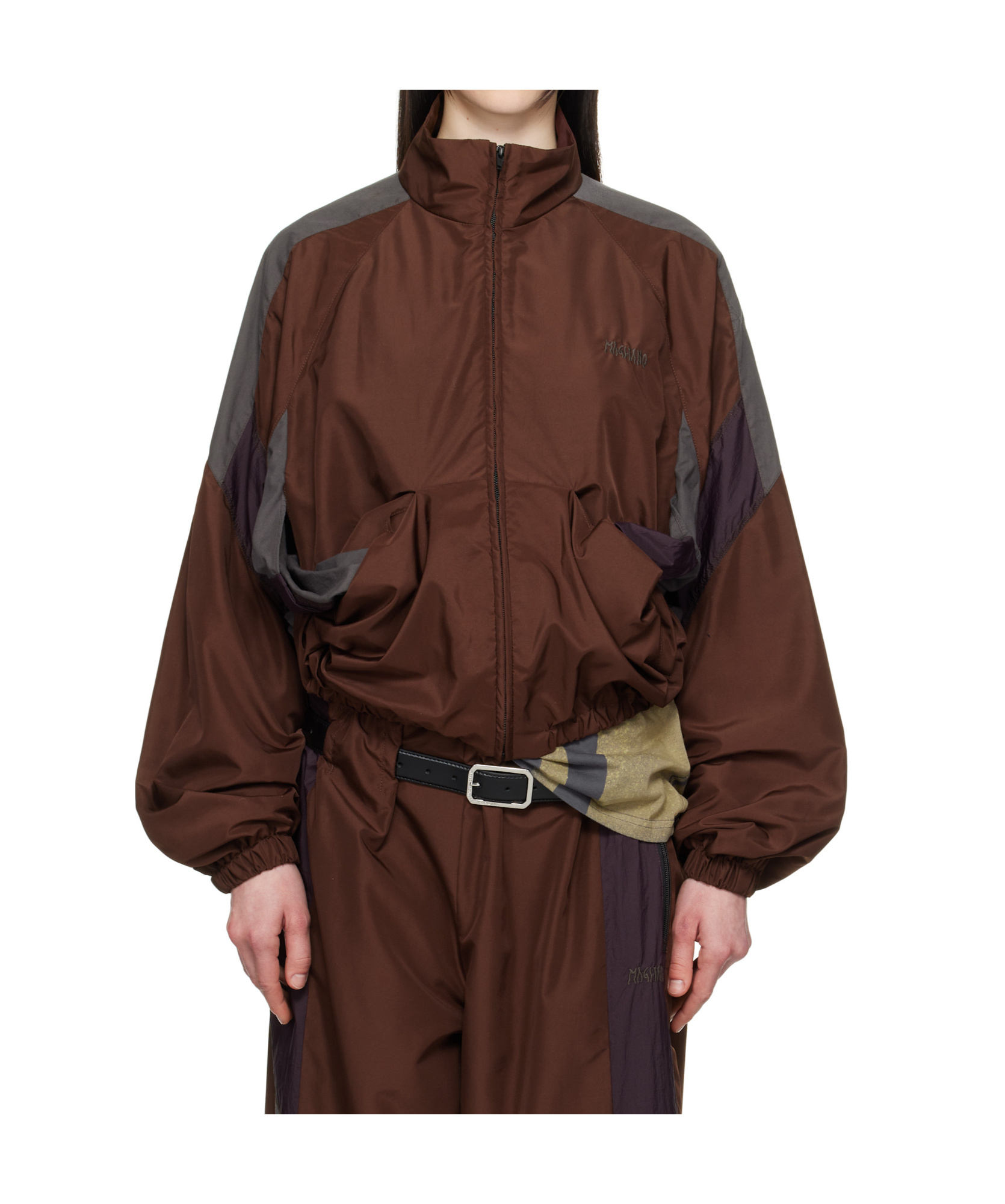 Magliano Brown Livello Track Jacket In Brown