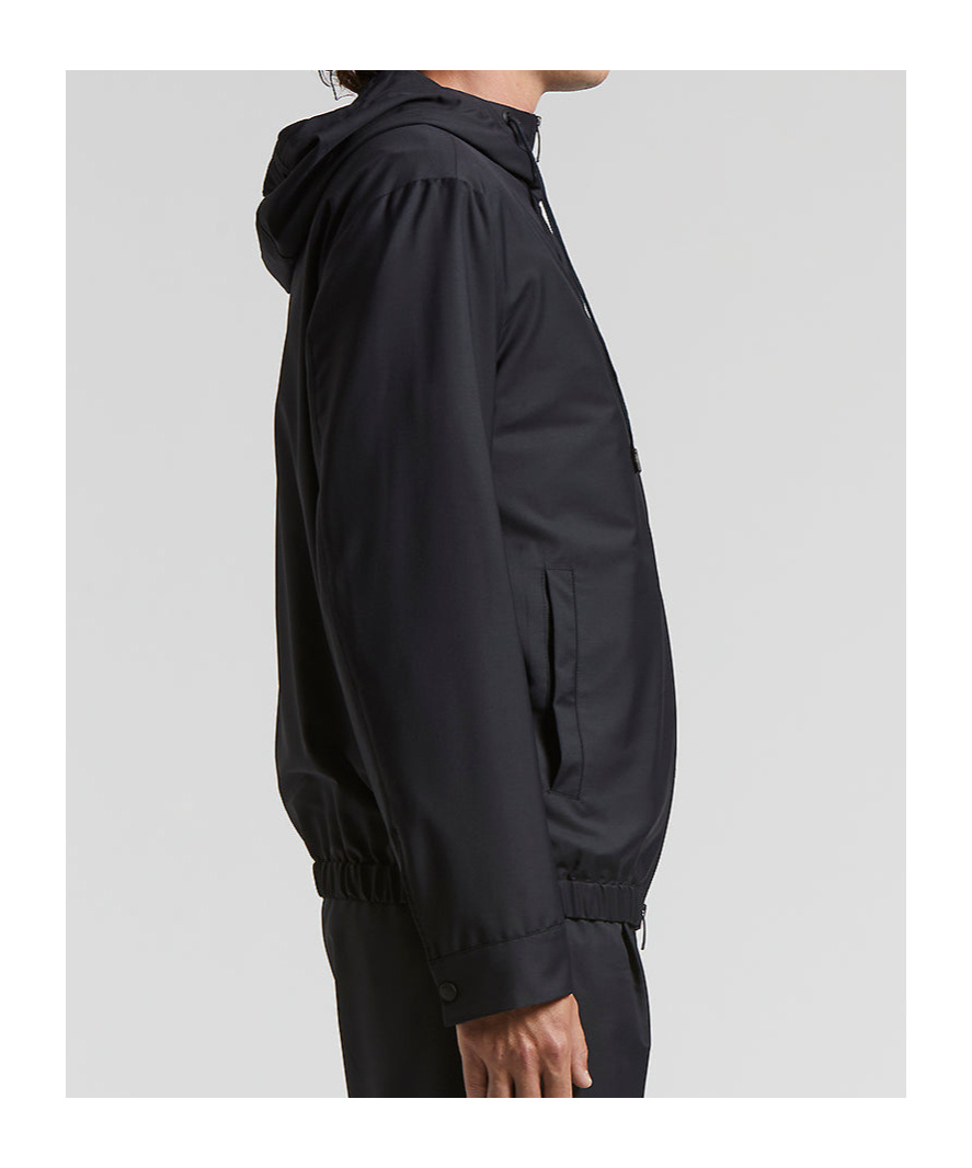 Peserico Panelled Hooded Jacket