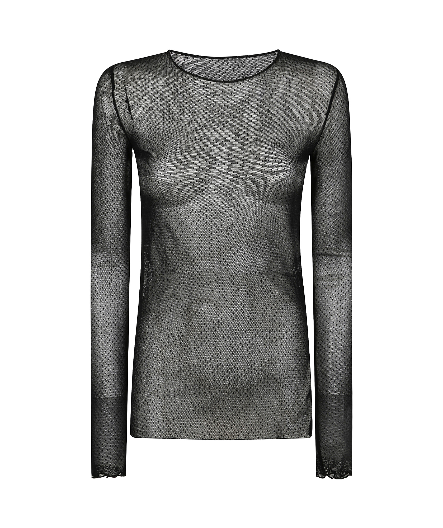 Uma Wang Long-sleeved T-shirt In Black