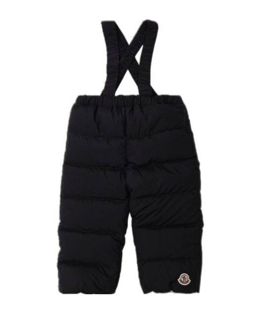 Moncler Logo Down Overalls In No