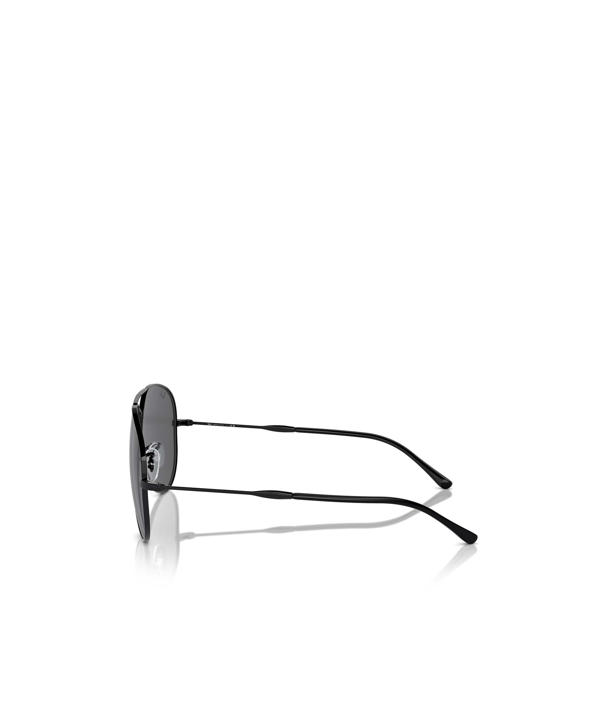 Ray Ban Old Aviator Pilot-frame Glasses In Black