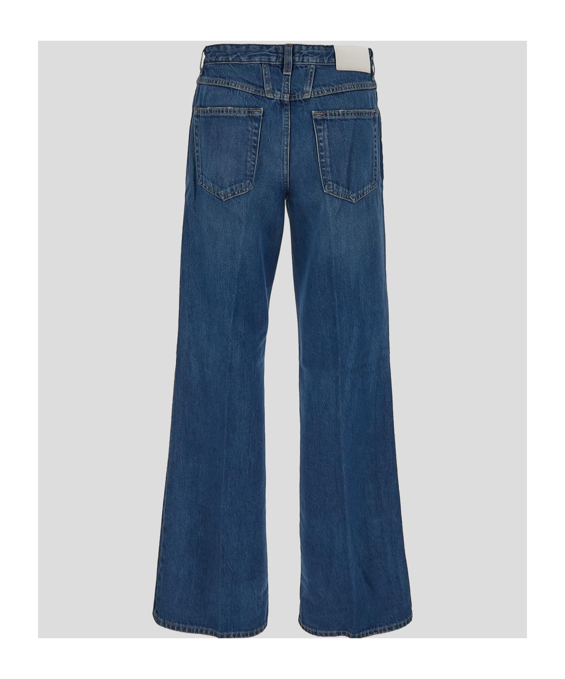 Shop Closed Nikka Wide-leg Jeans In Blue