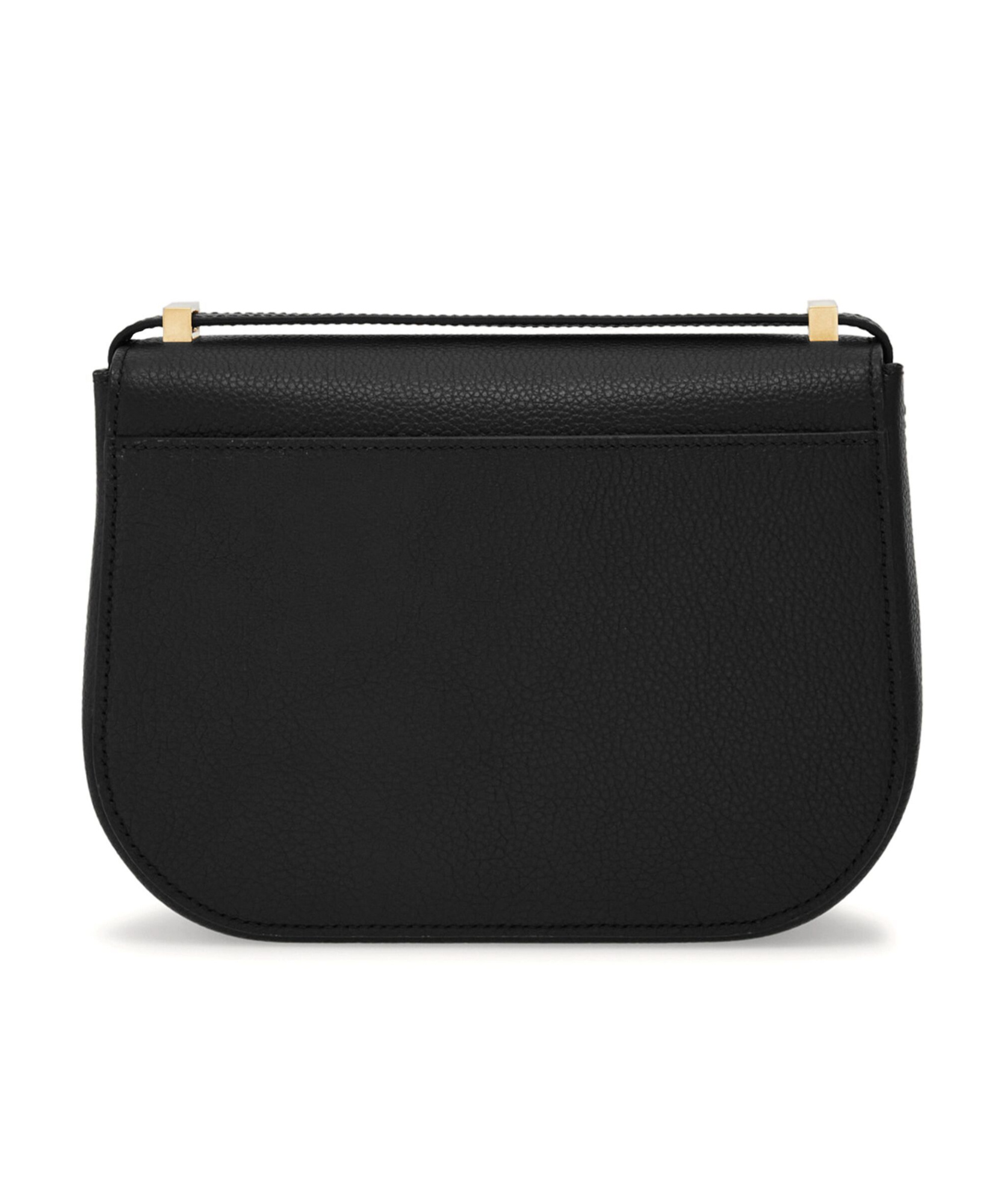 Shop Ferragamo Double Gancini Crossbody Bag In Black