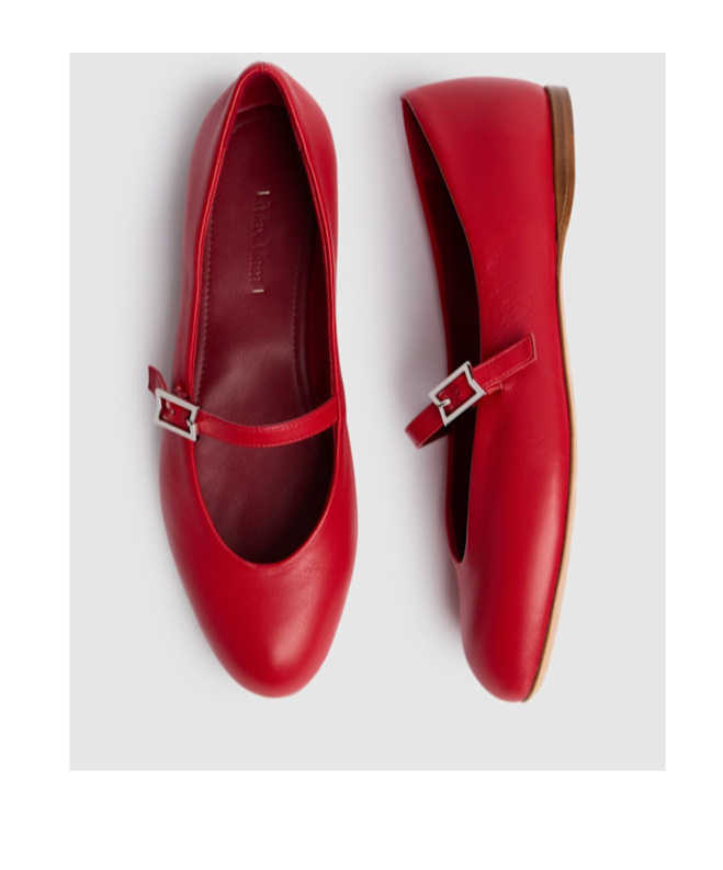 Max Mara Round Head Ballet Shoes