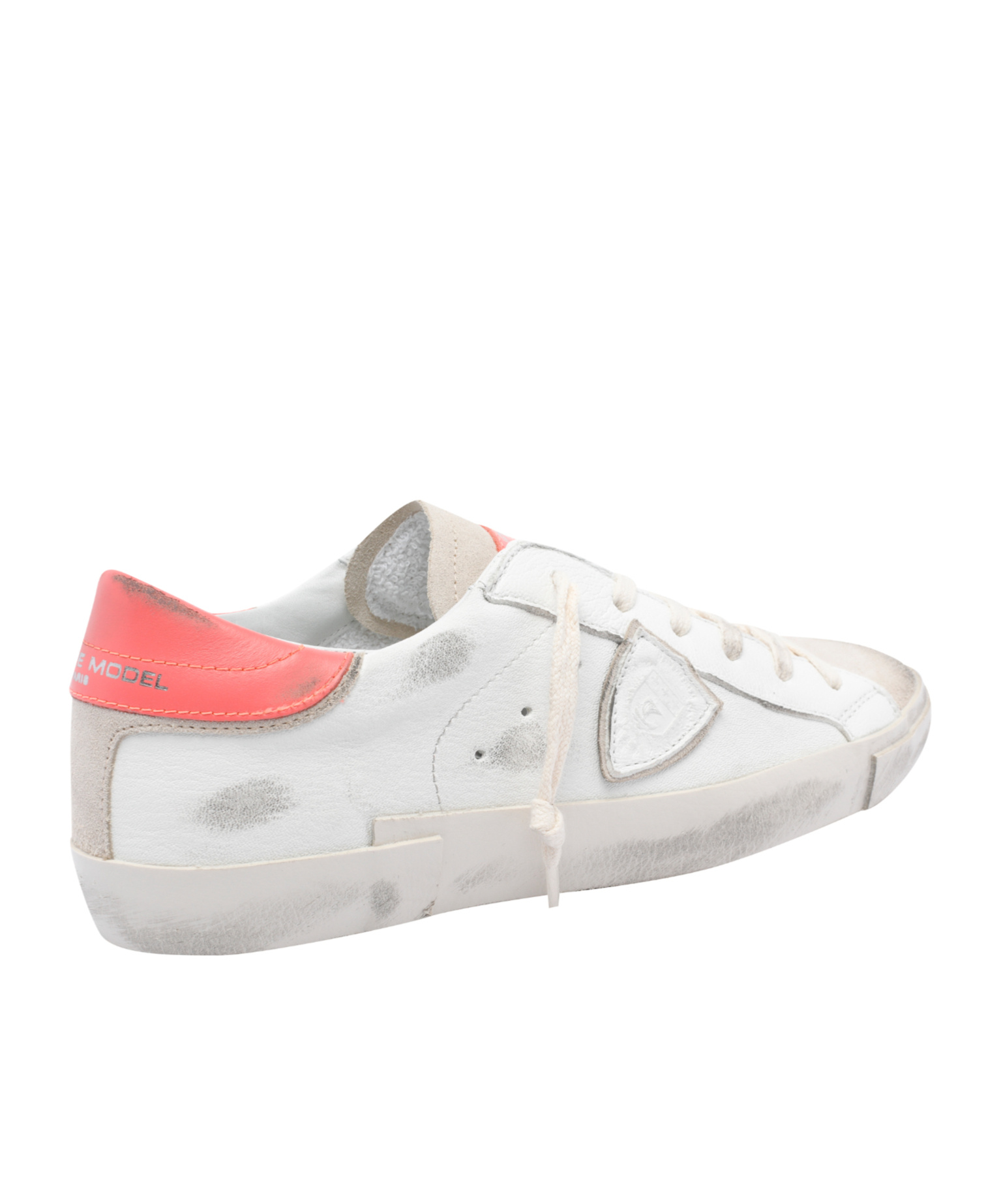 Philippe Model Prsx Distressed-effect Panelled Sneakers
