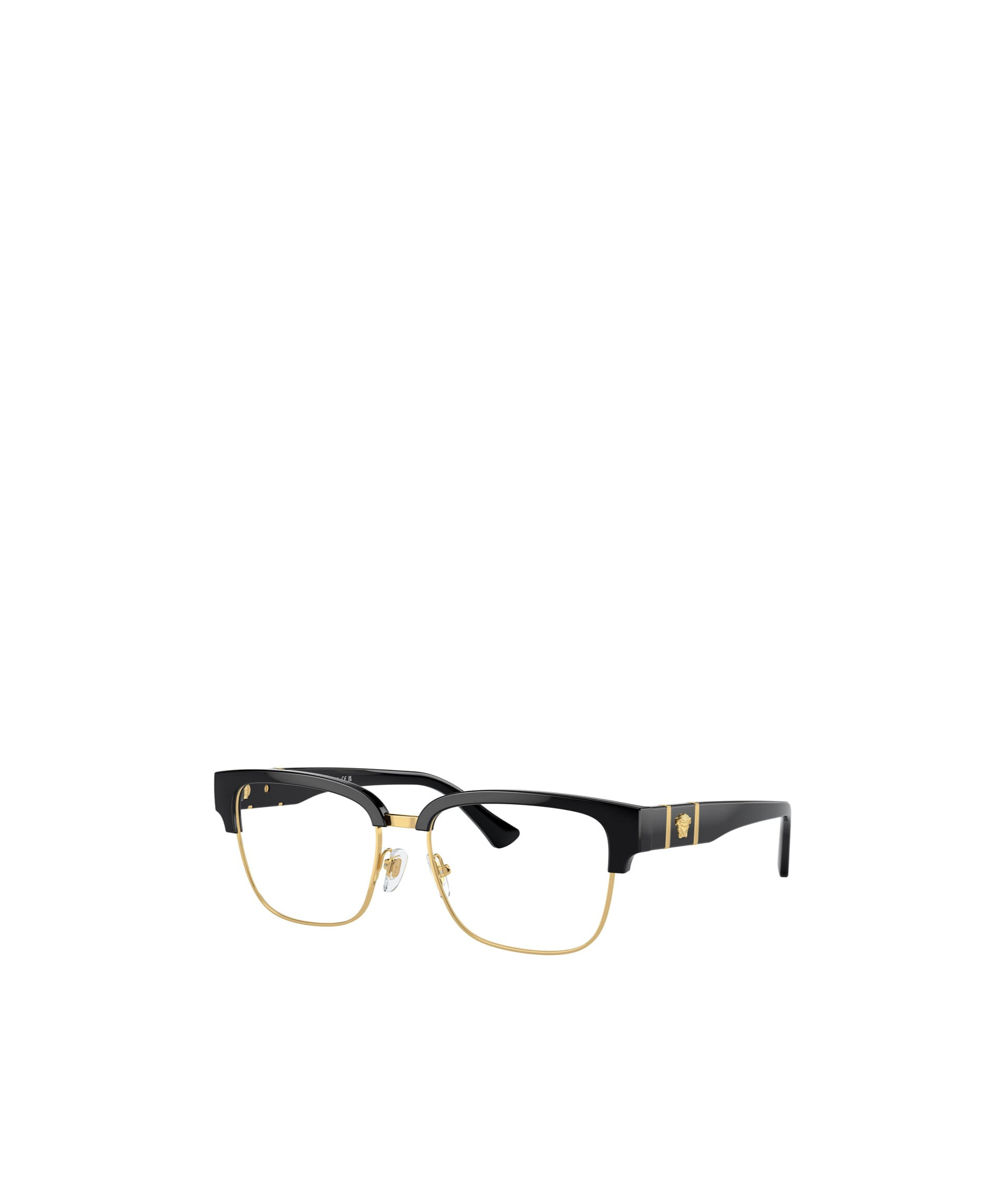 Versace Geometrically Framed Flat Mirror In Black