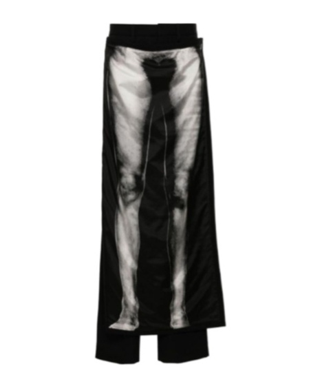 Jean Paul Gaultier Pantaloni In Black
