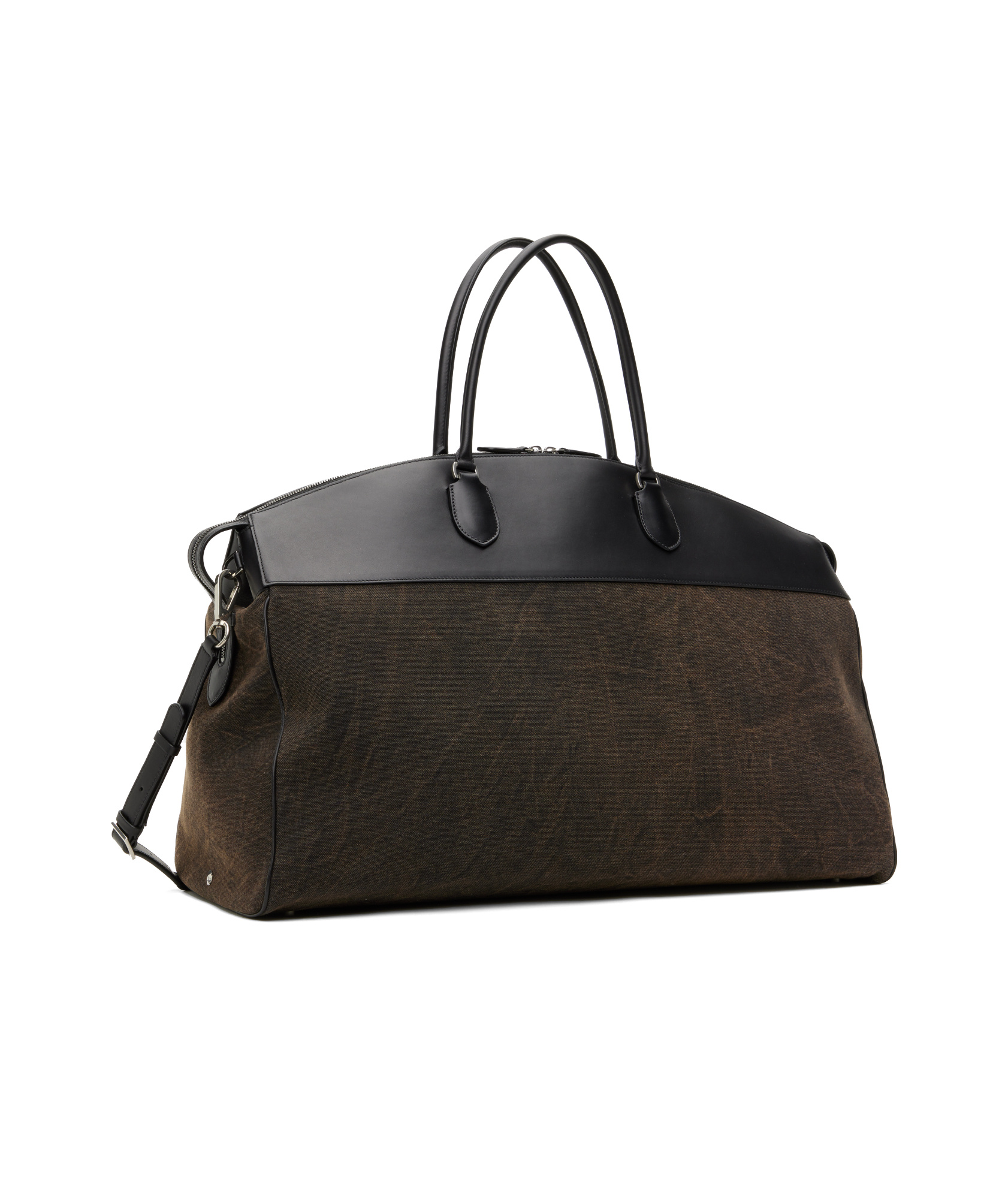The Row Zippered Travel Bag In Black