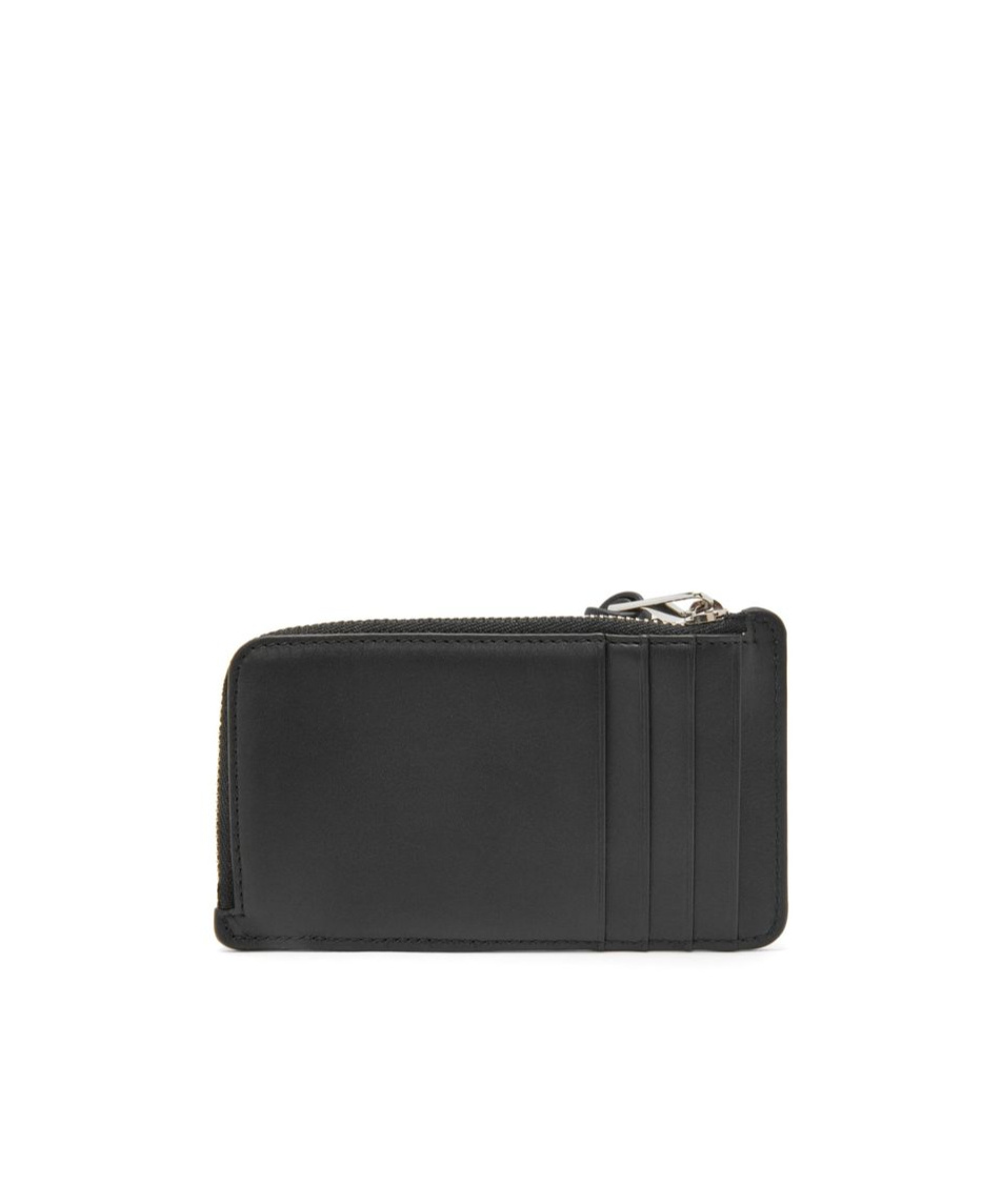 Loewe Zip-up Coin Cardholder In Black