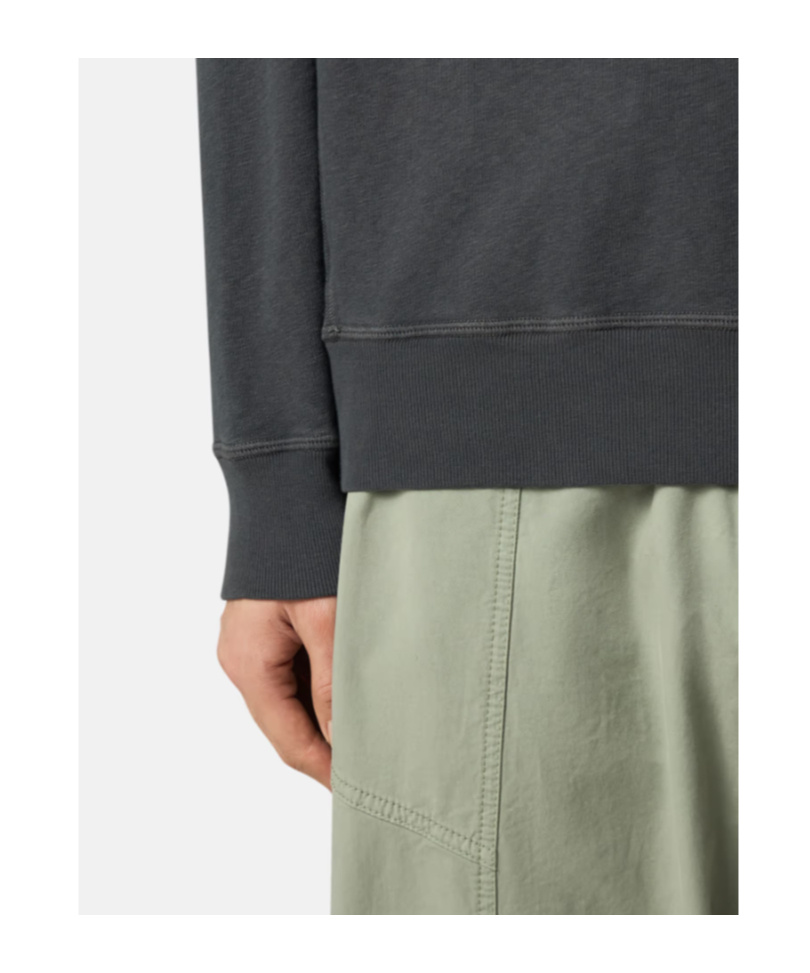 Stone Island Compass-badge Sweatshirt In Black