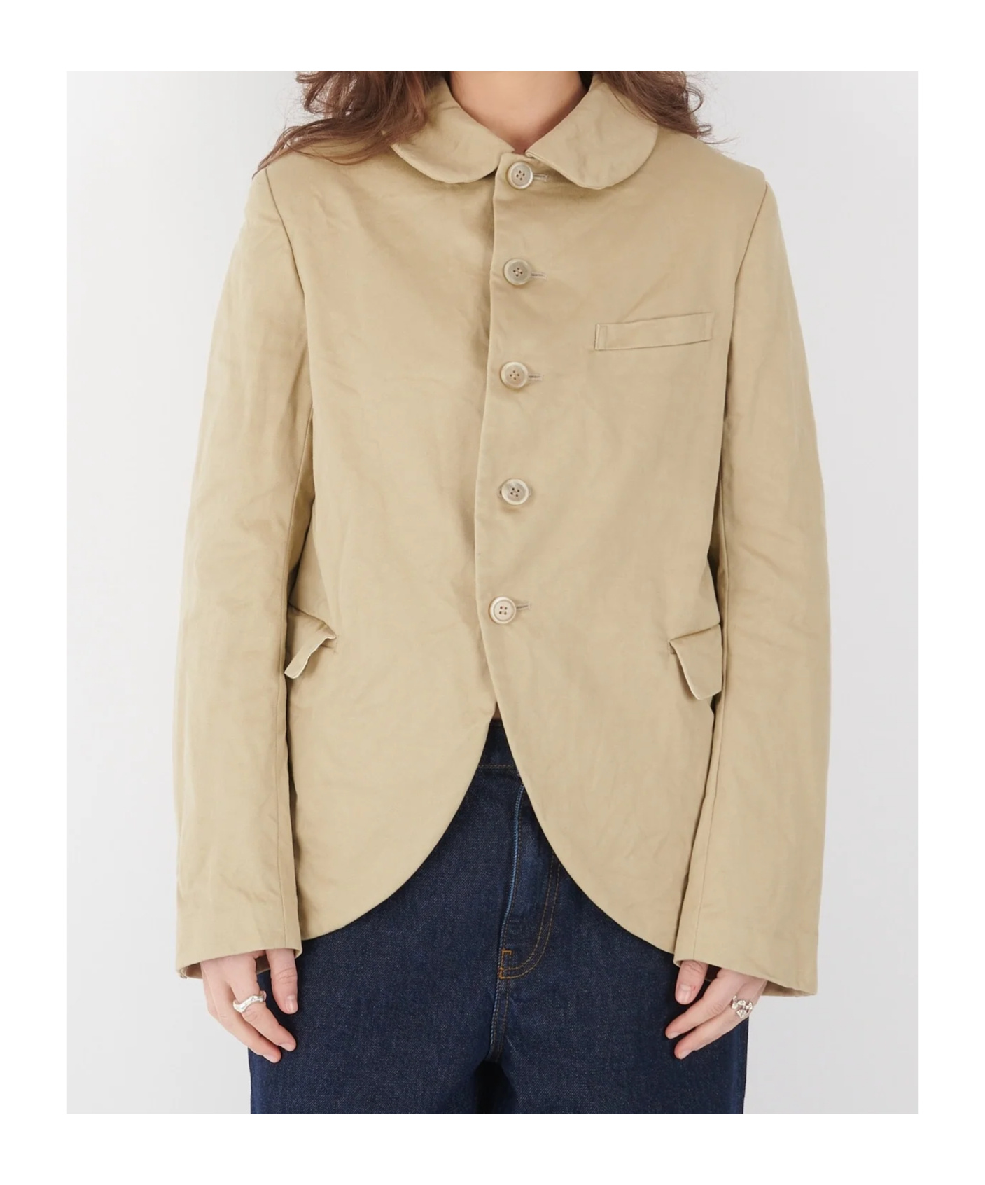 COMME DES GARÇONS LONG-SLEEVED SUIT JACKET