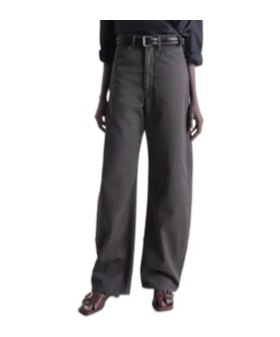 Lemaire Belt-loop Jeans In Black