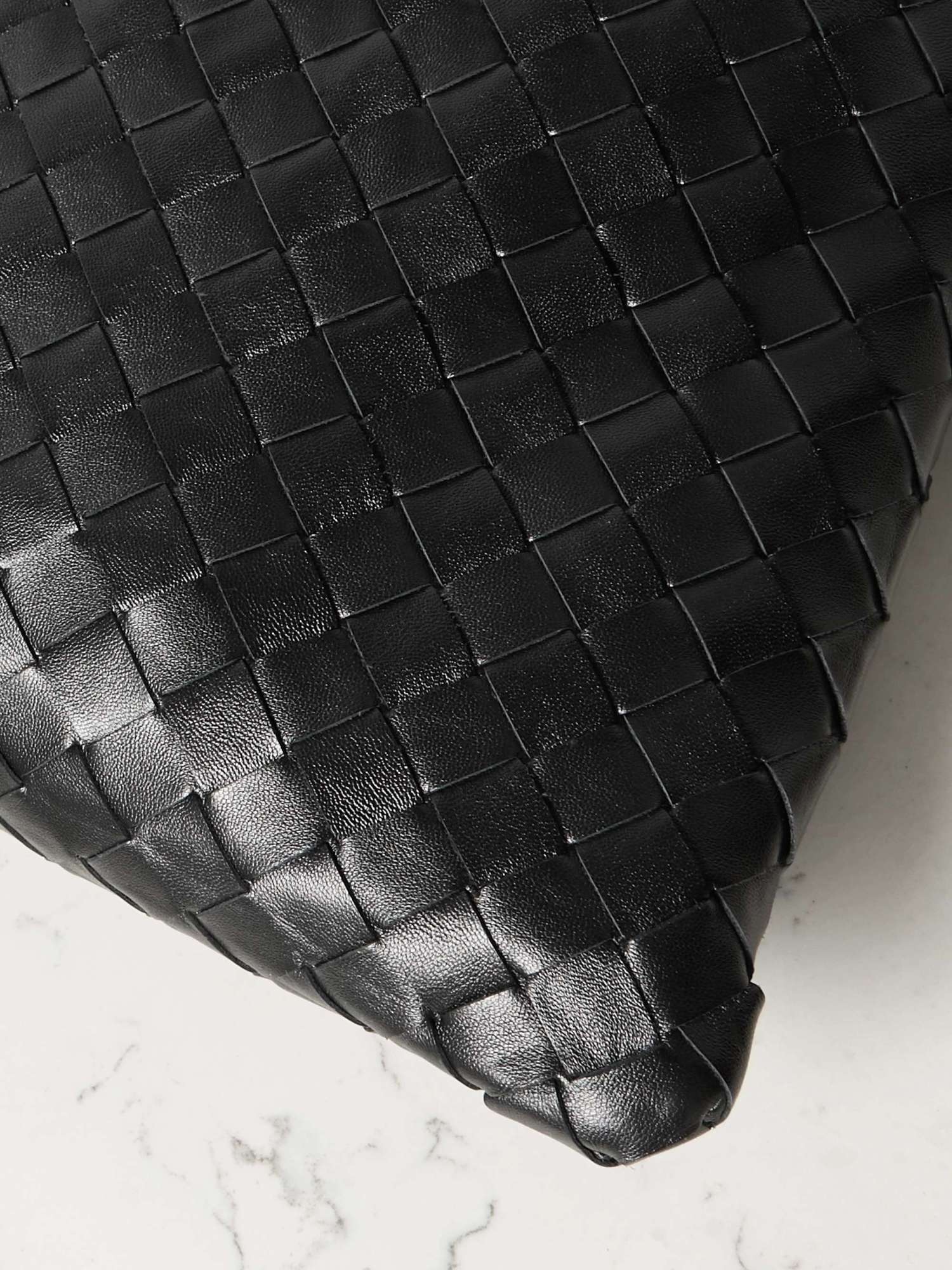 Shop Bottega Veneta Hop In Black