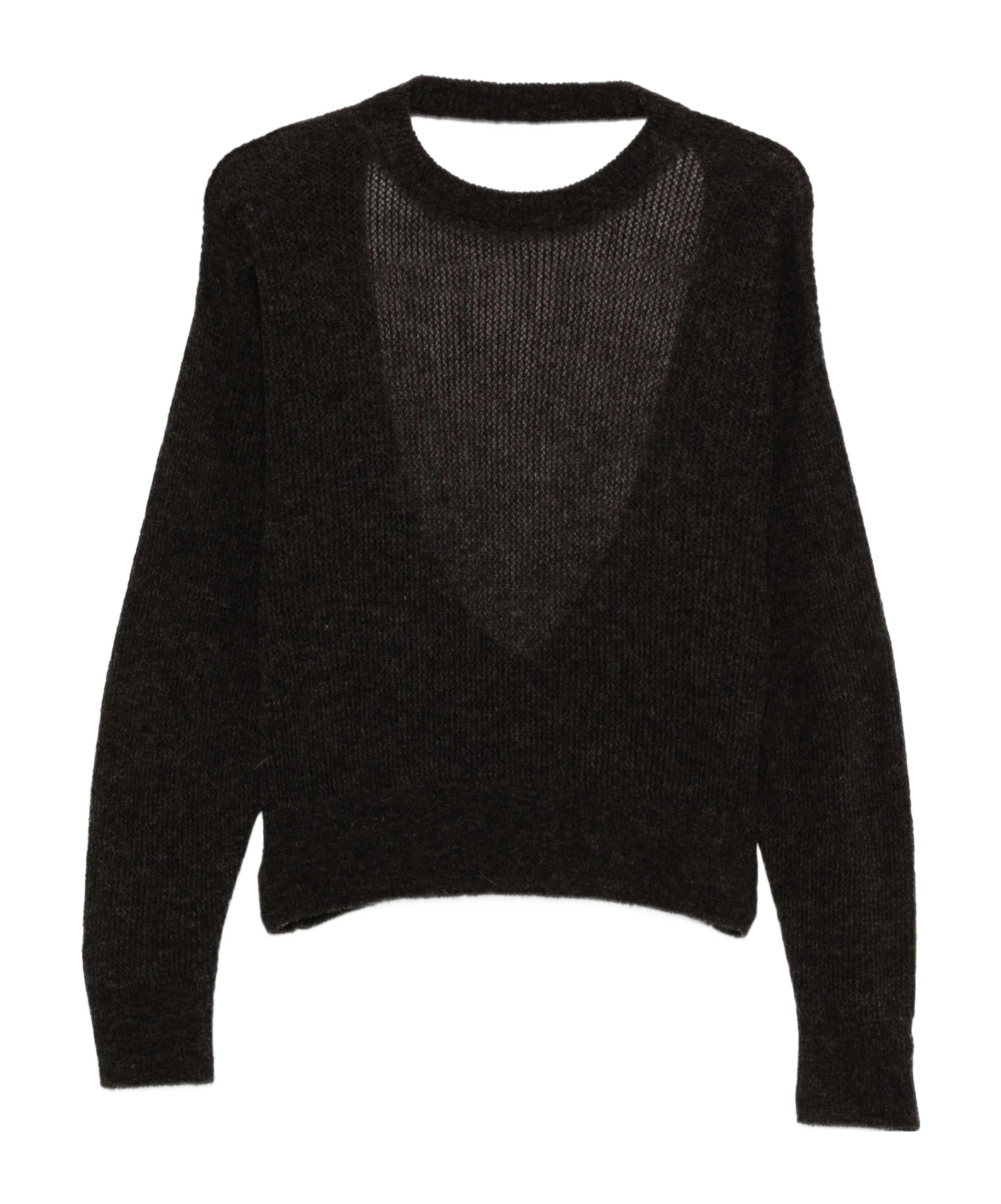 Haikure Open-back Sweater In Multi