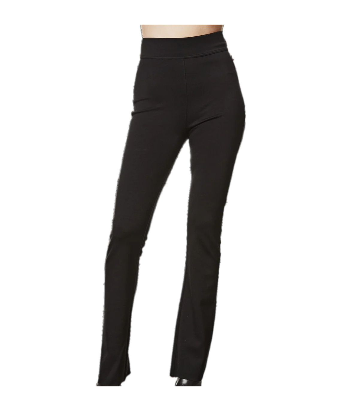Thom Krom High-waisted Flared Trousers In Black
