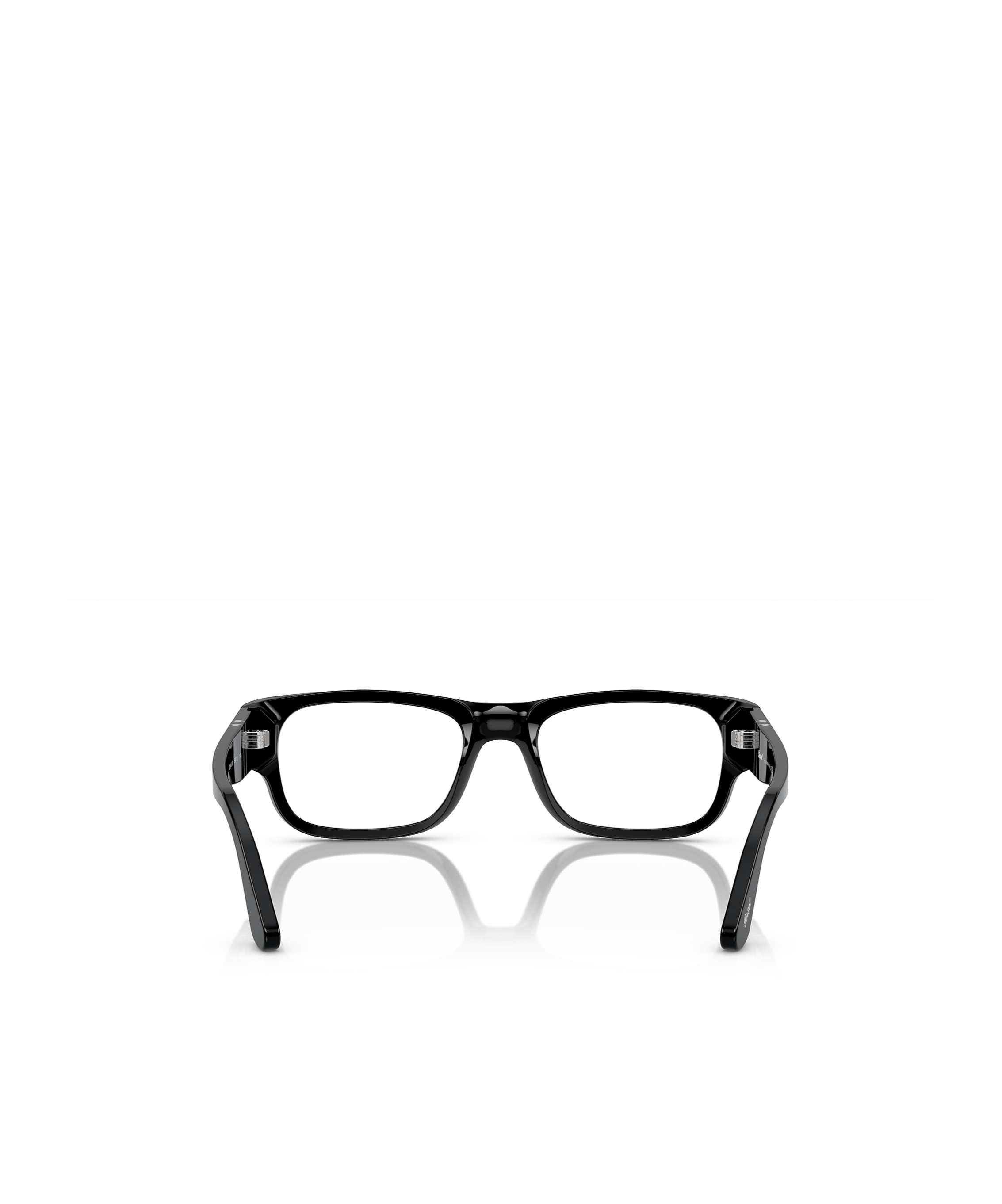 Persol Rectangular Frame Glasses In Black