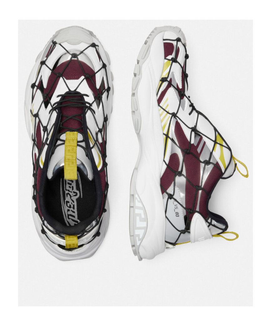 Versace Mercury M_vs_03 Sneakers In White