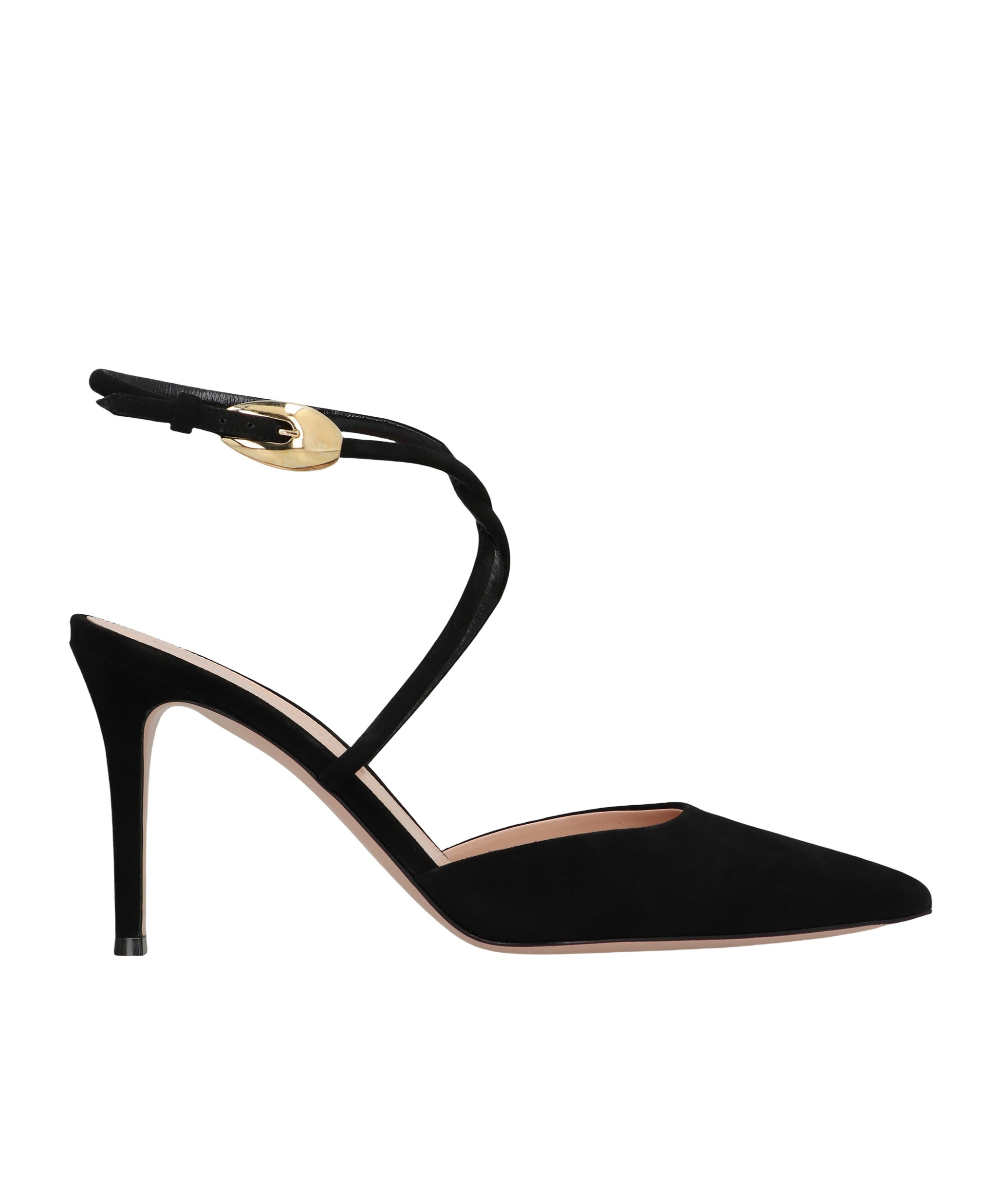 GIANVITO ROSSI POINTED HIGH HEEL SANDALS