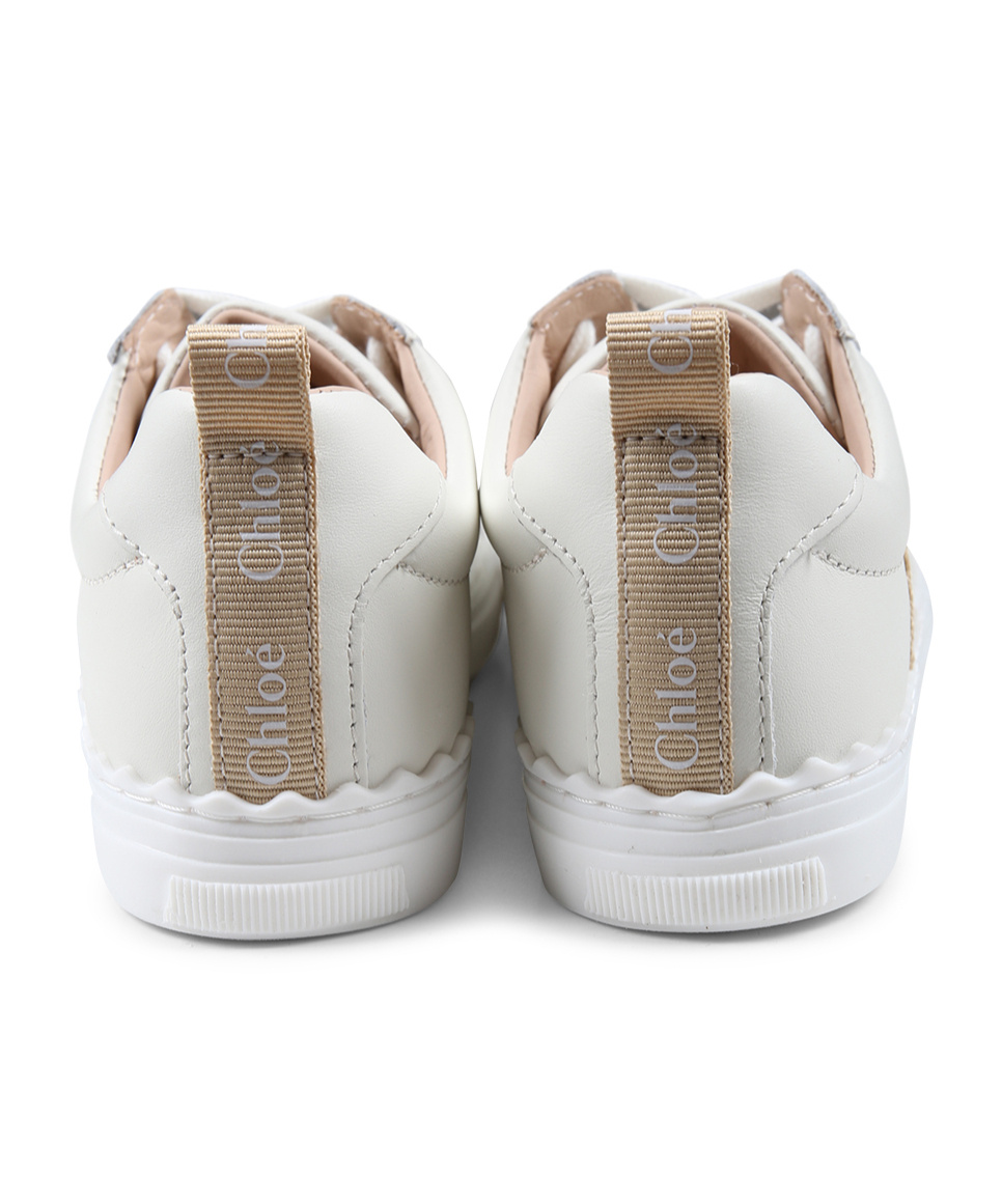 CHLOÉ ROUND HEAD LOW-CUT SNEAKERS