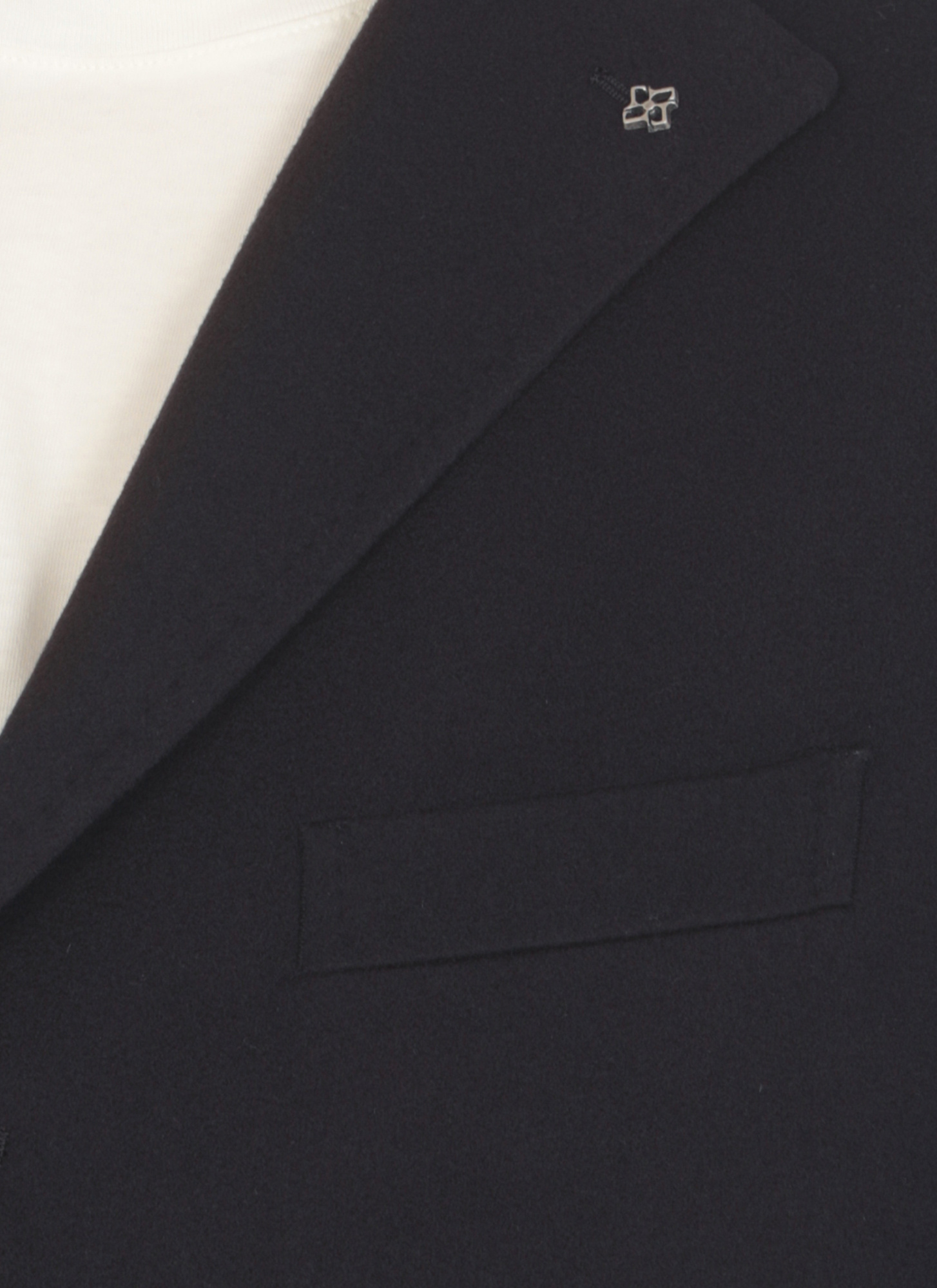 Tagliatore Single-breasted Cut-off Coat With Cashmere Blend In Black