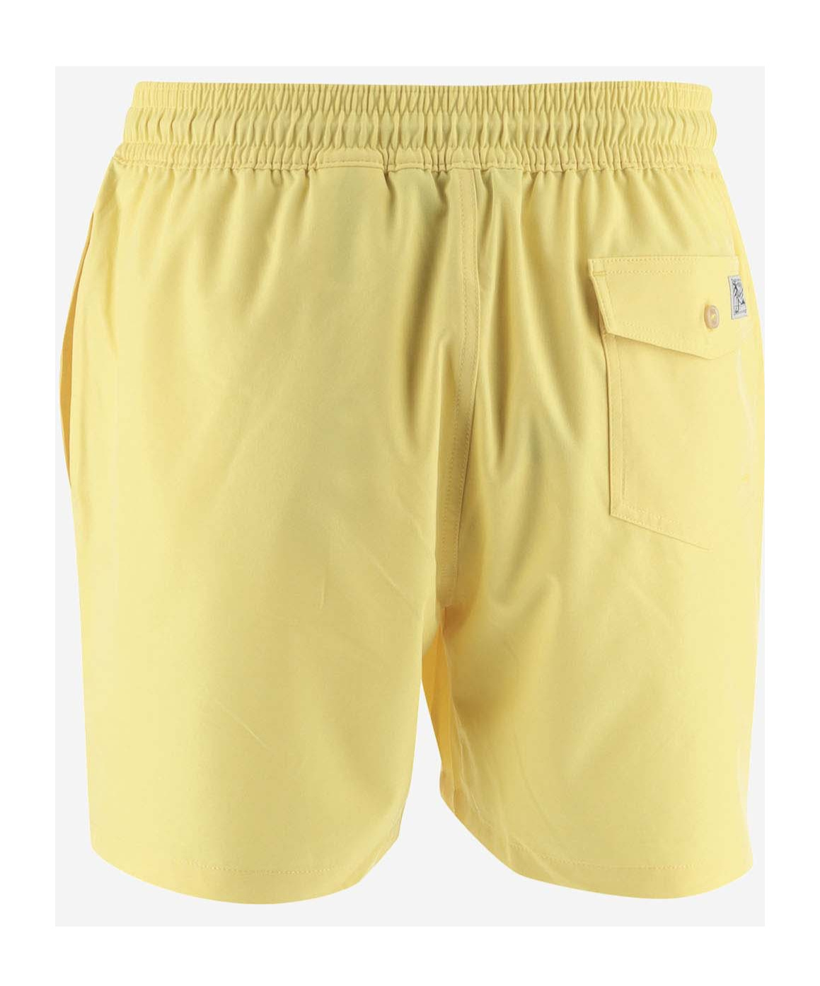 Polo Ralph Lauren Polo Pony-embroidered Swim Shorts In Yellow