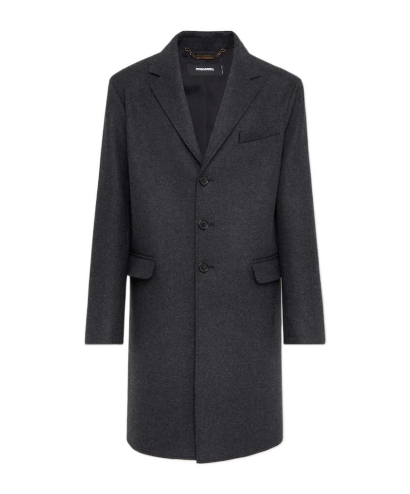 Dsquared2 Easy Coat In Gray