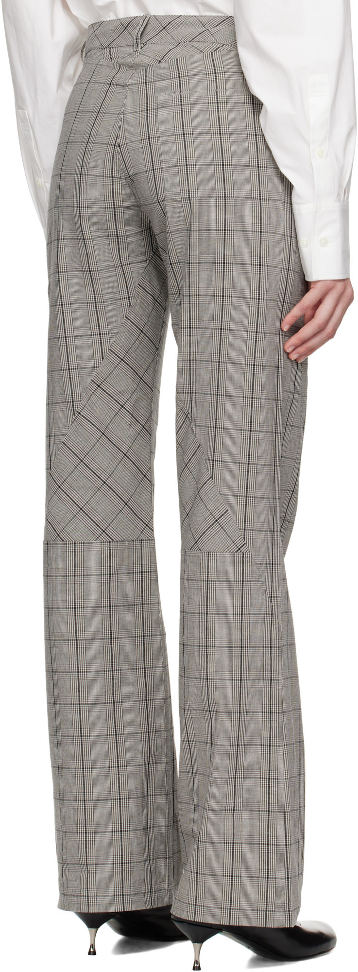 Our Legacy Women Moto Cut Pants In Gray