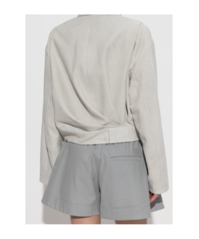 Loewe Draped Suede Jacket