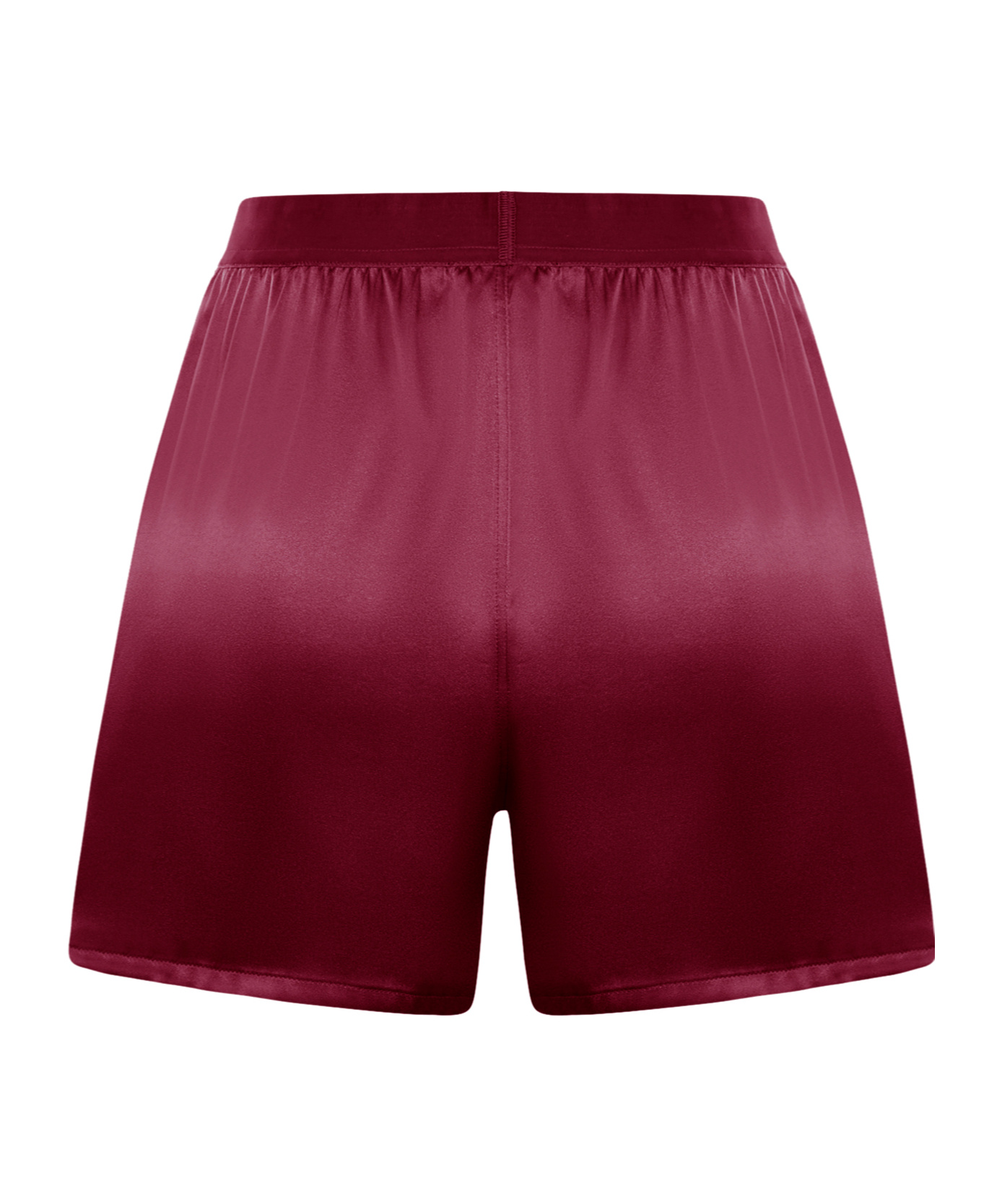 Tom Ford Silk Satin Boxer Shorts With Ruched Detailing