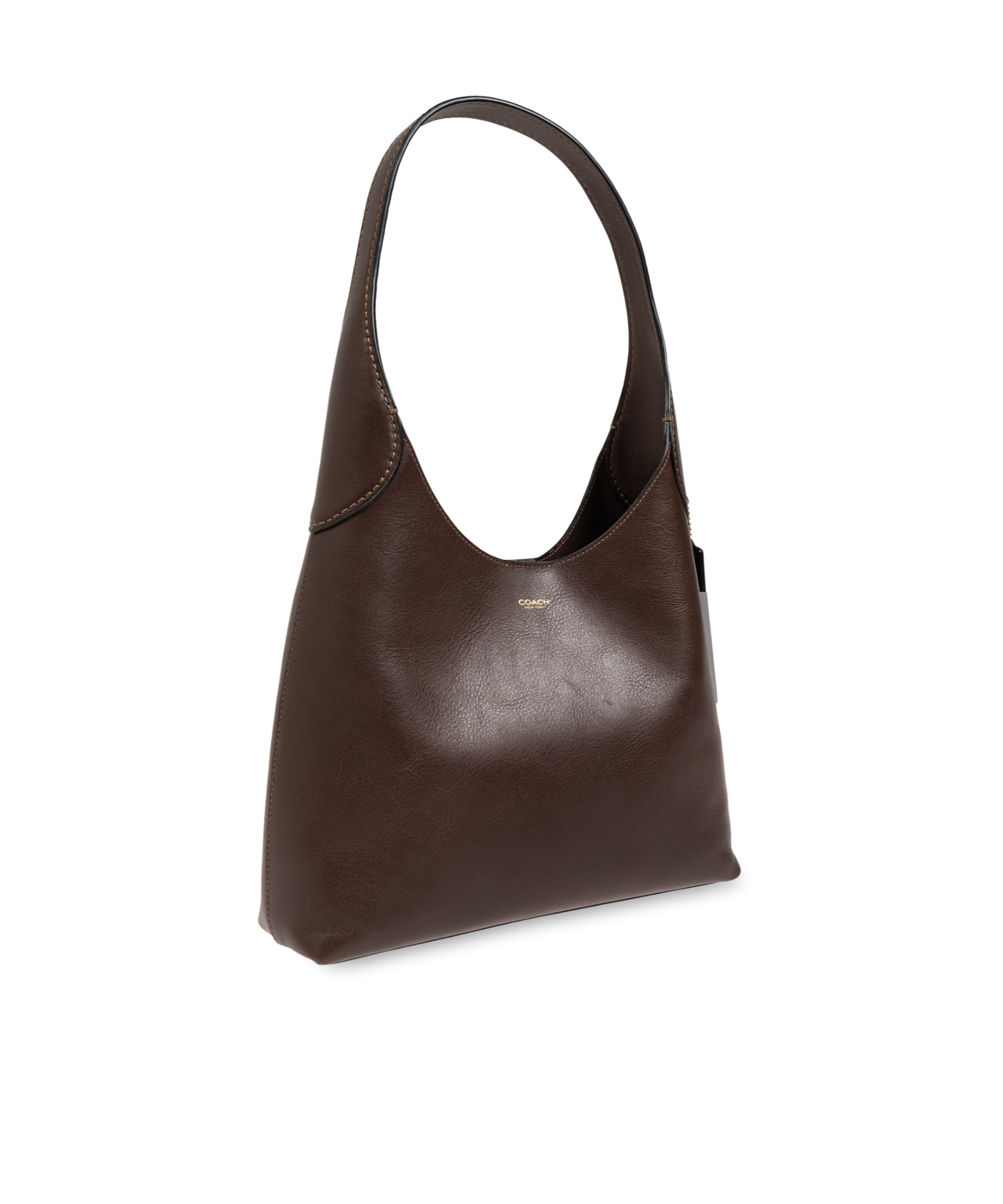 Shop Coach Brooklyn Shoulder Bag In Green