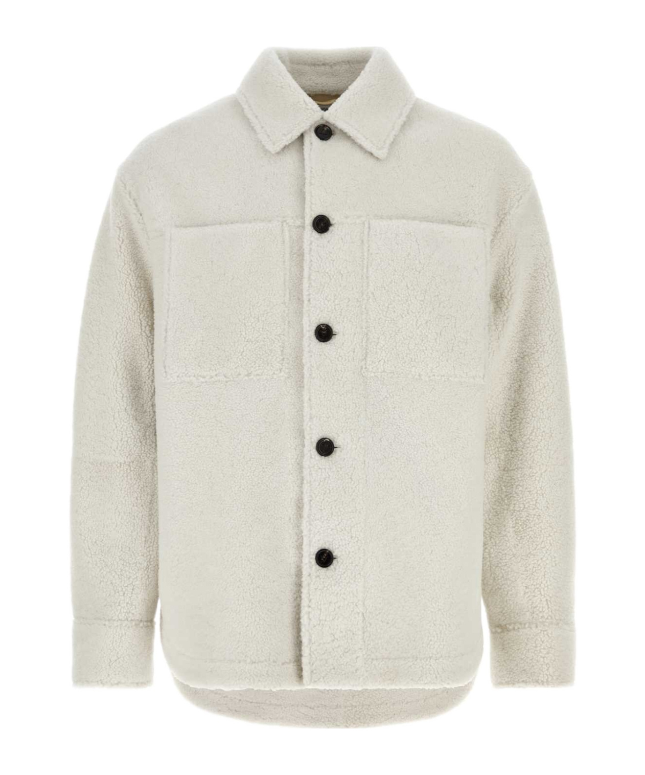 Bottega Veneta White Oversize Jacket In White