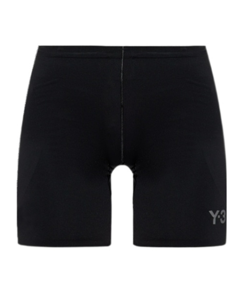 Y-3 High-waisted Performance Shorts In Black