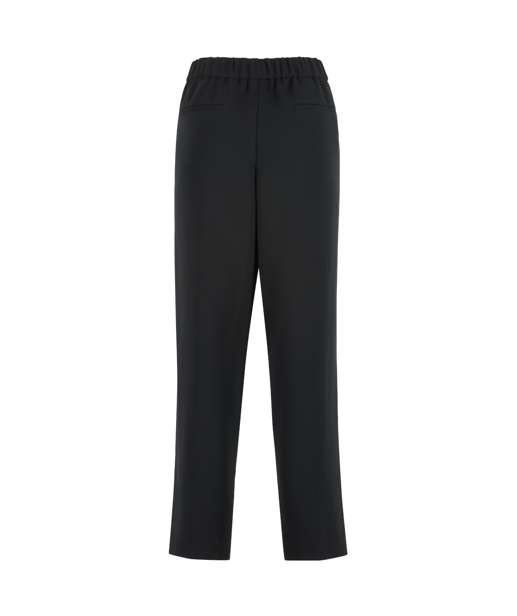 Peserico Cropped Pants In Black