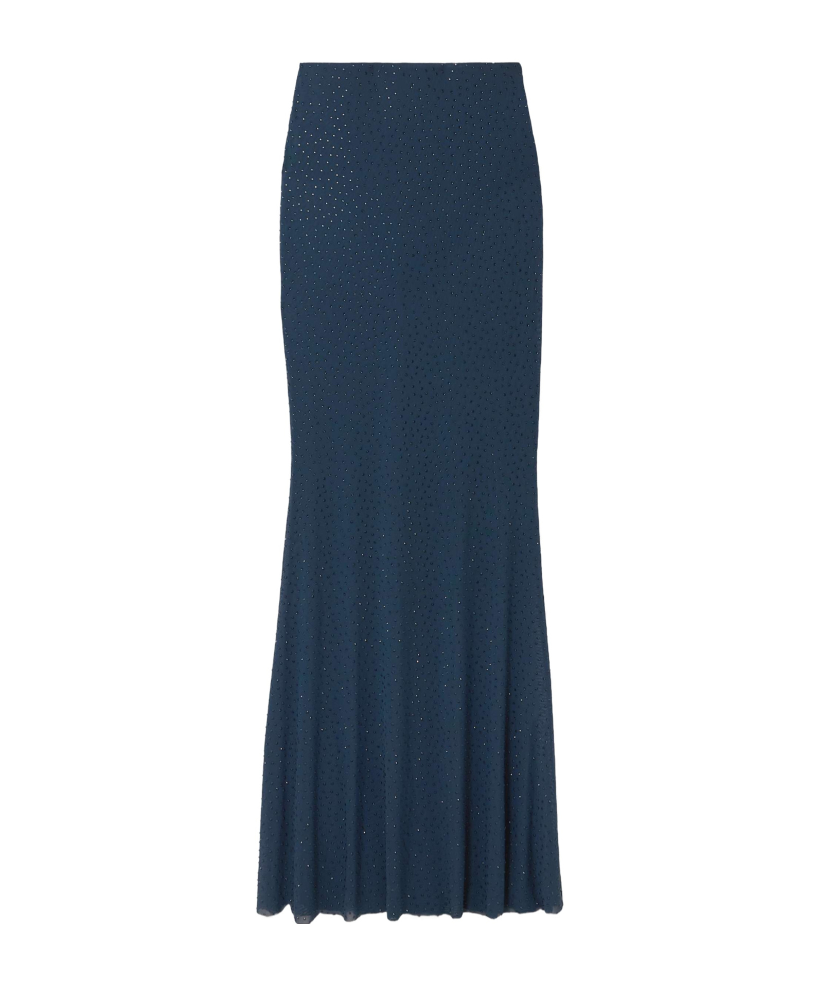 Rebecca Vallance Stretch-tulle Maxi Skirt In Blue