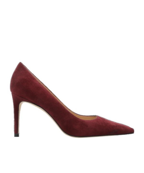Stuart Weitzman Pointed High Heels In Brown