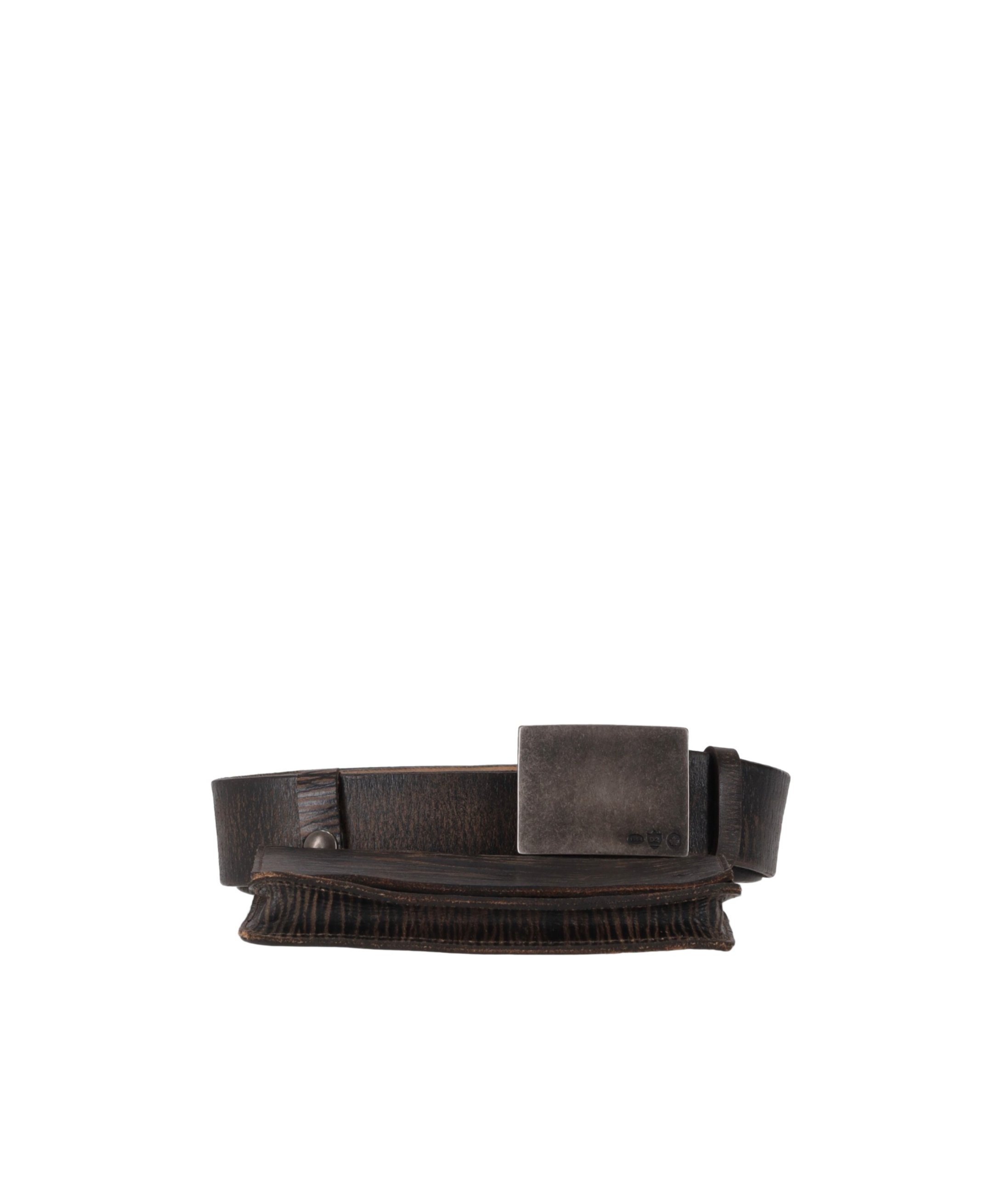 Dsquared2 Medallion Belt In Black