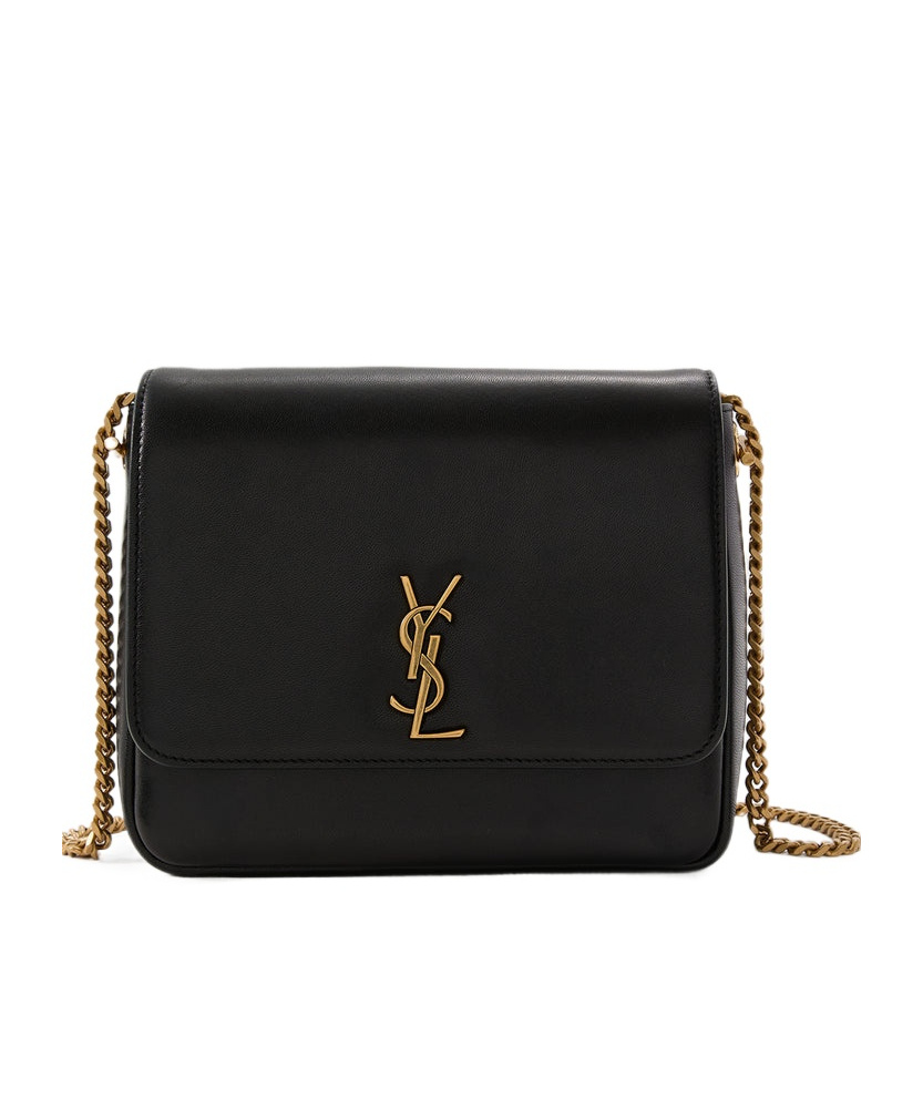 Saint Laurent Flap Shoulder Bag In Black