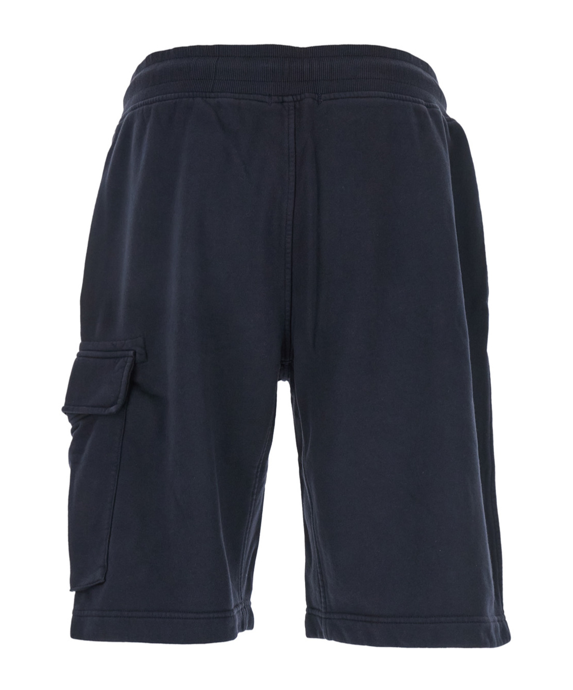 C.p. Company Blue Shorts With Lens Motif On The Leg In Blue