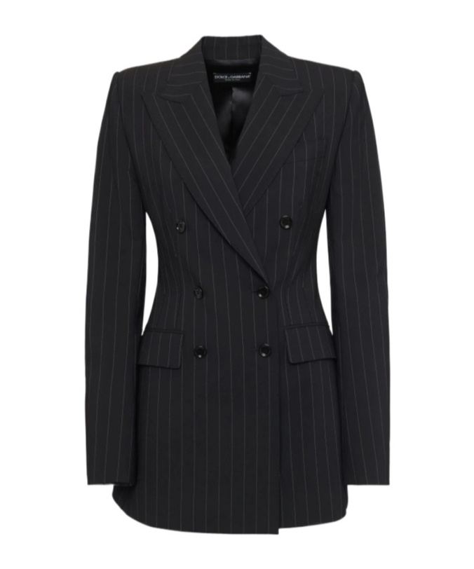 Dolce & Gabbana Woman Blazer Dark Brown Size 6 Virgin Wool In Black
