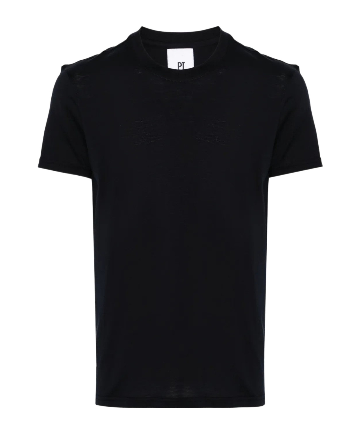 Pt01 Crew Neck T-shirt In Black