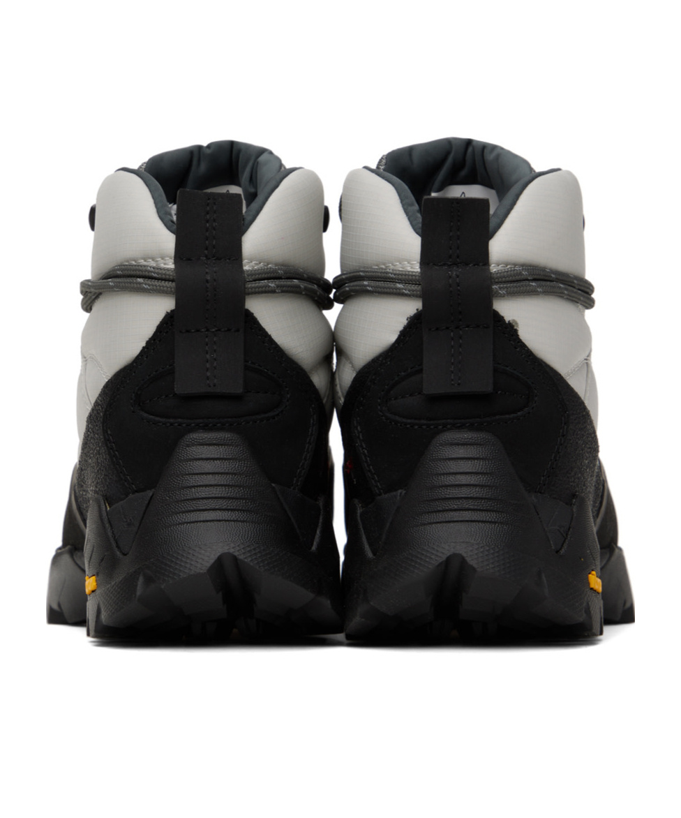Roa Gray Andreas Strap Boots In Black