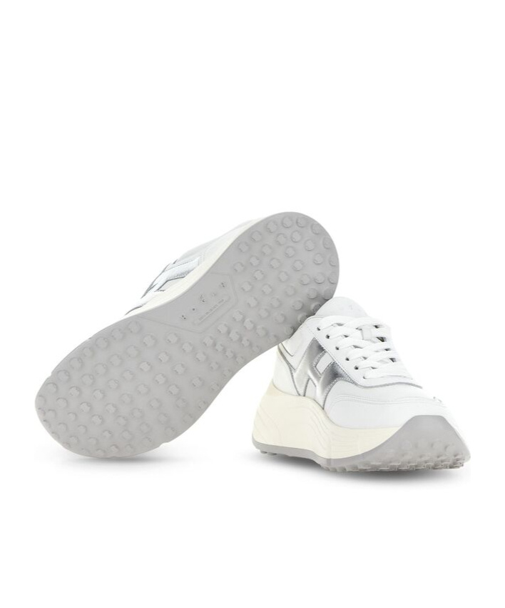 Hogan Laced Sneakers In White
