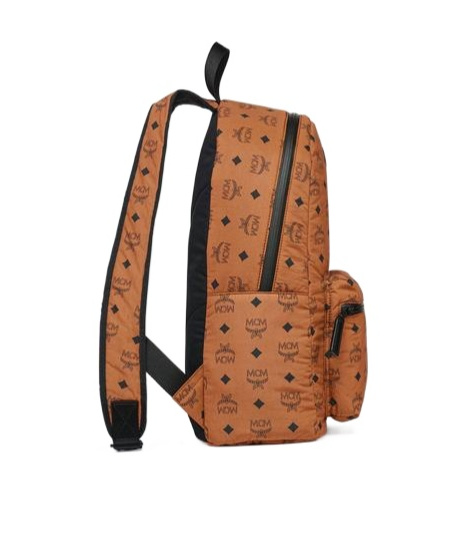Mcm Stark Packable Backpack In Monogram Nylon