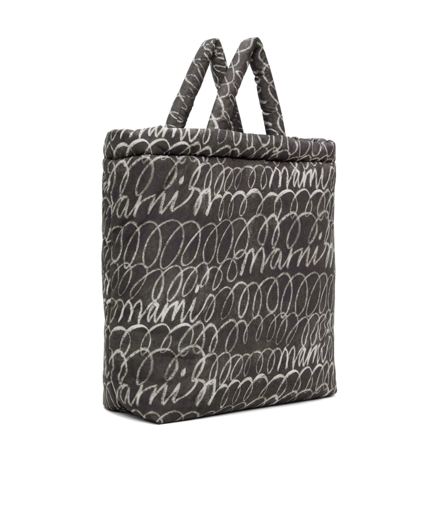 Marni Puff Tote Bag In Black