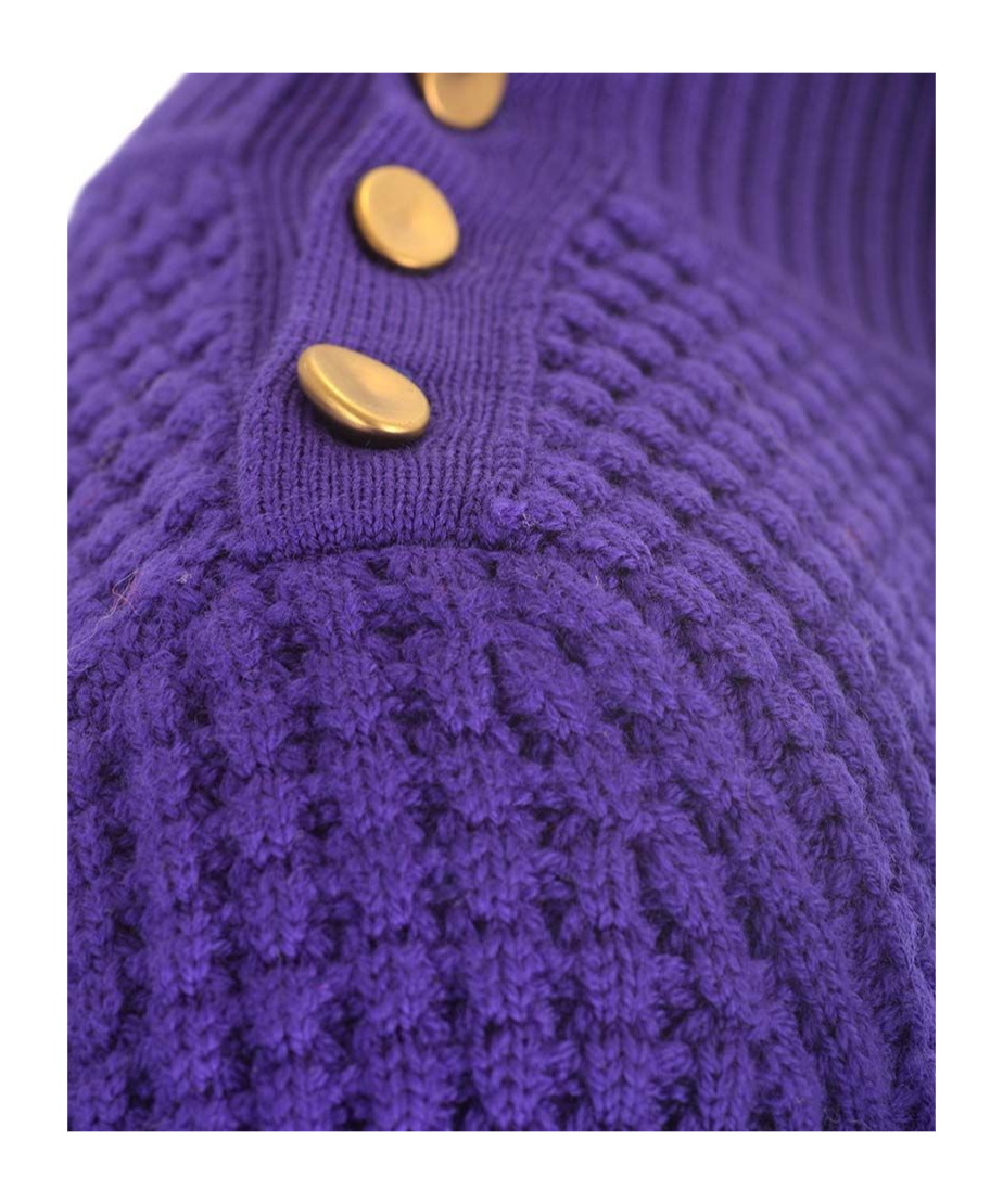 Shop Forte Forte Striped High-neck Jumper In Blue