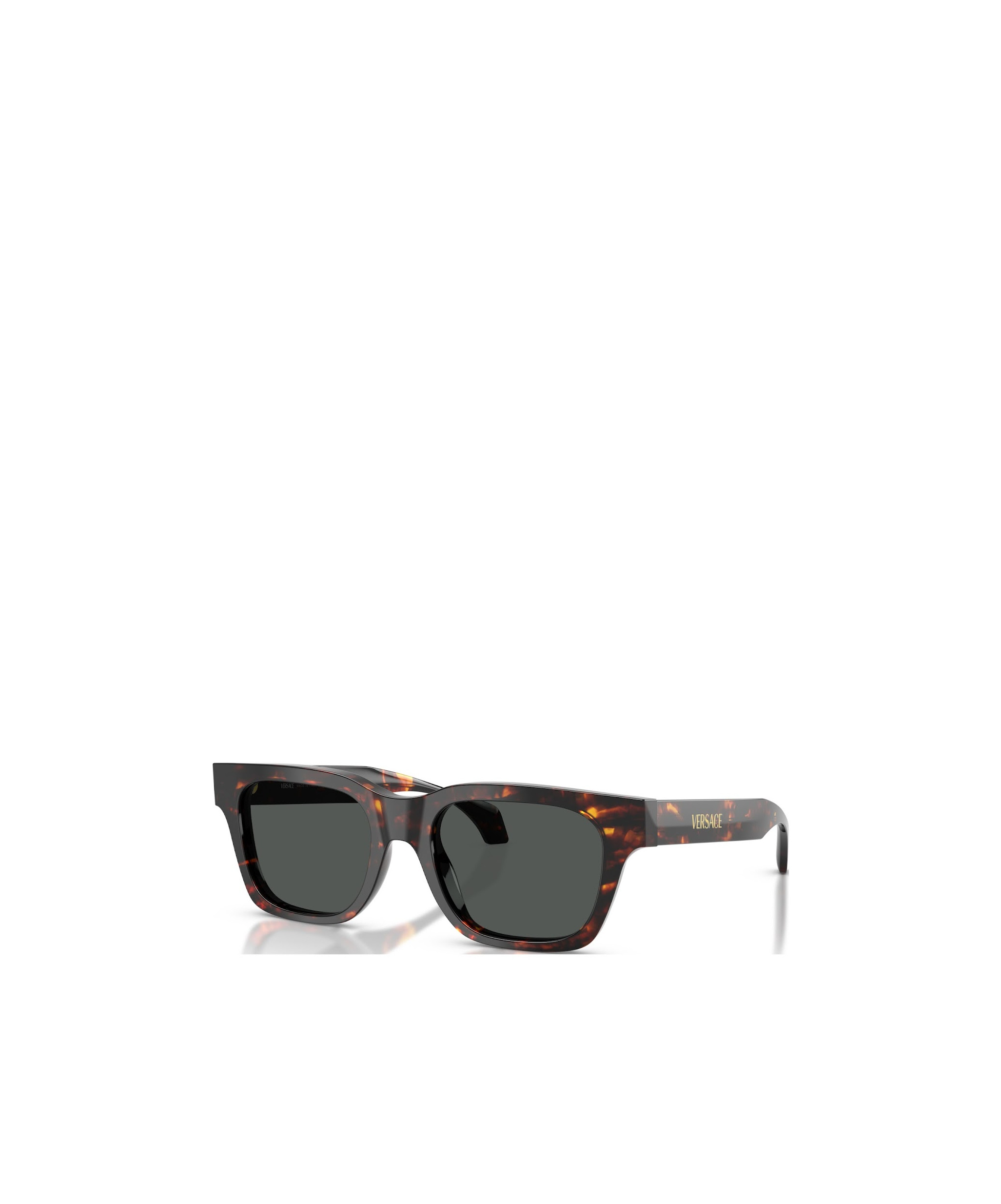 Versace Full Frame Sunglasses In Black